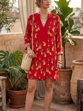House of Masaba Small red tangy tango mini dress